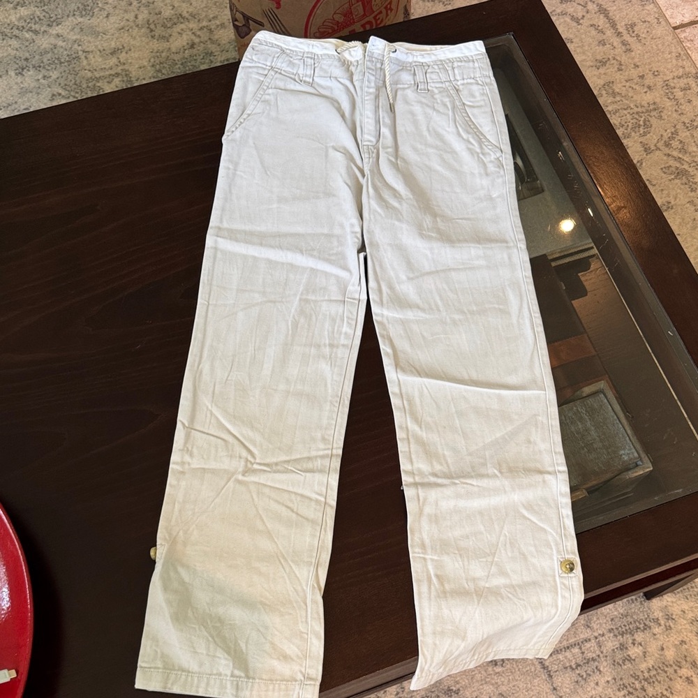 Janie and Jack Cream Chinos